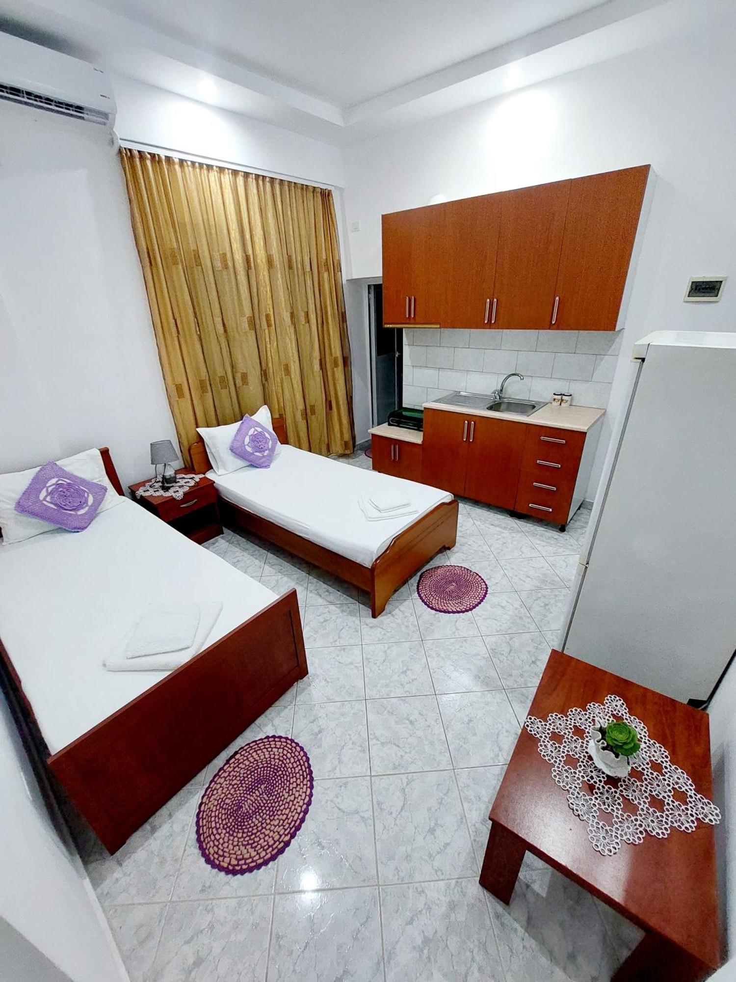 Apartamento Makla Sarandë Habitación foto