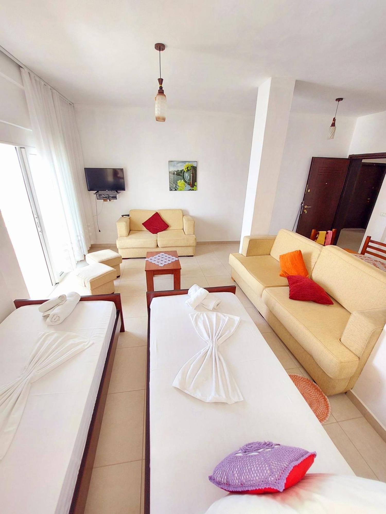 Apartamento Makla Sarandë Habitación foto